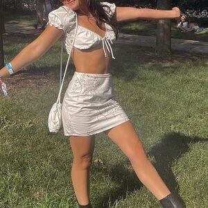 Sabo skirt two piece set